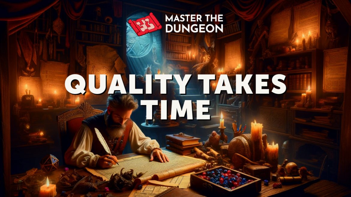 Quality Takes Time: The Slow Art of Session Preparation